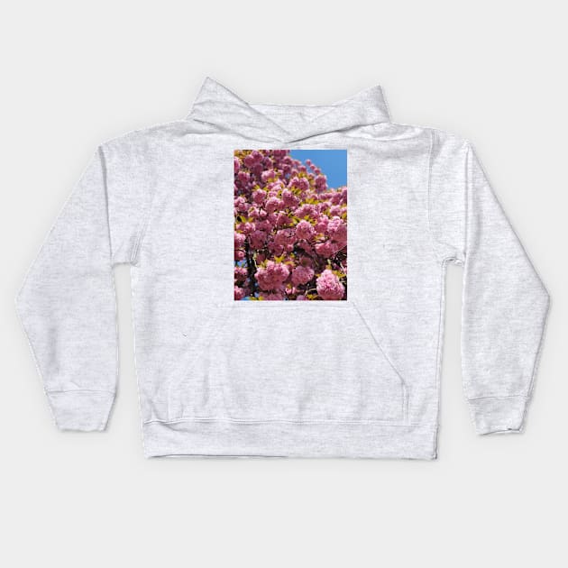 Flower tree | pink cherry blossom tree | Sakura tree Kids Hoodie by The Self Love Club